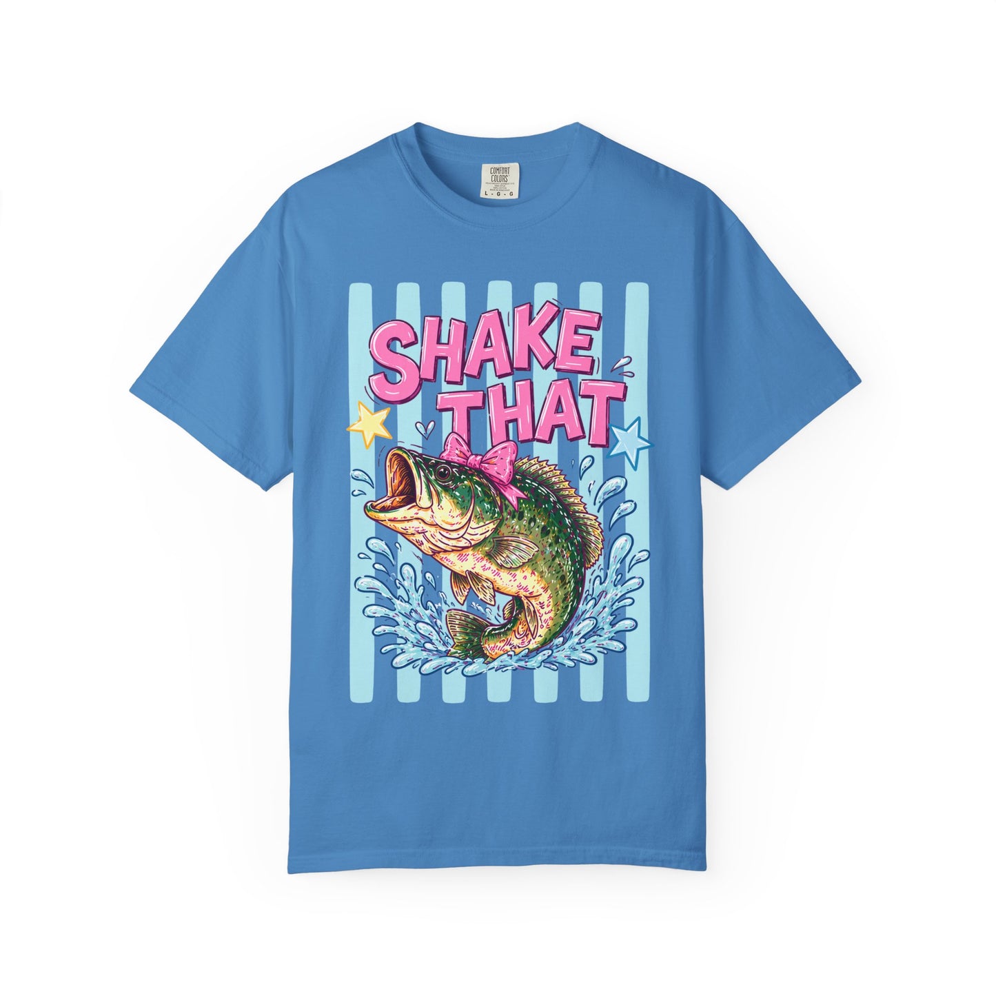 T-Shirt — 'Shake That' Bass Fish Graphic Tee