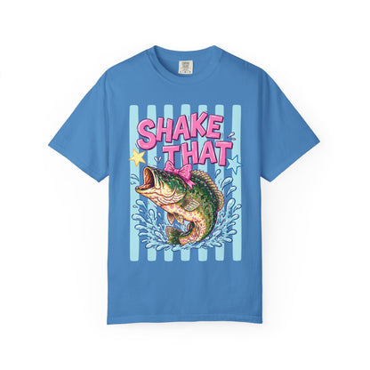 T-Shirt — 'Shake That' Bass Fish Graphic Tee