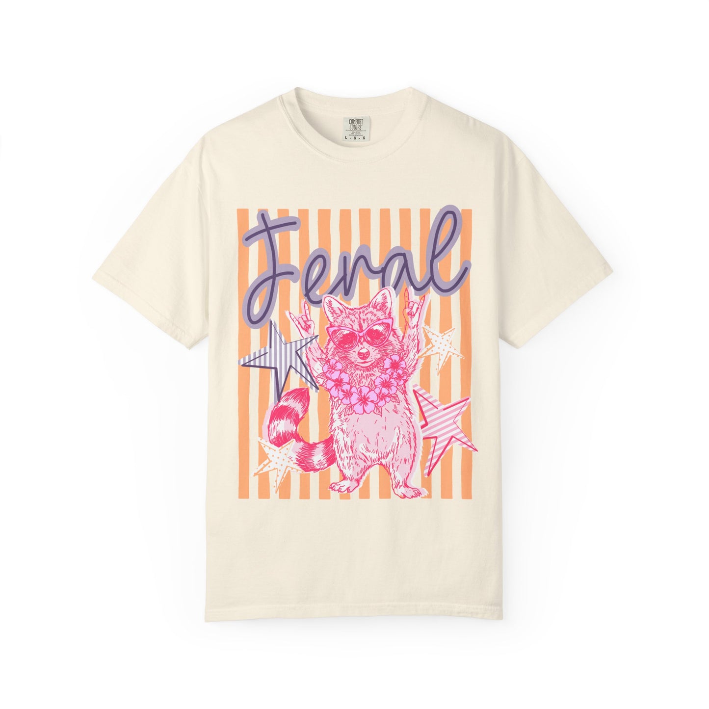 Feral Raccoon Graphic T-Shirt