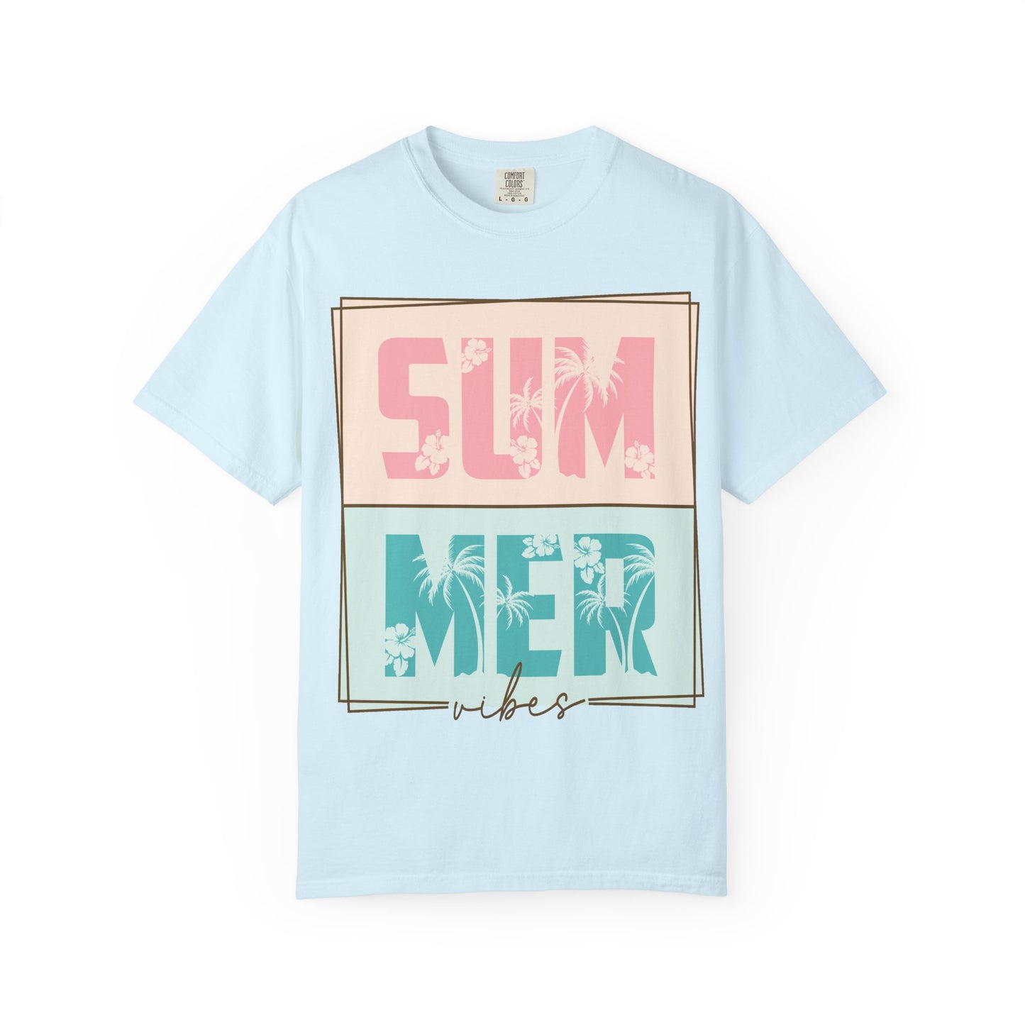 Summer Vibes T-Shirt – Retro Palm Beach Graphic Tee