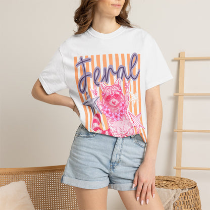 Feral Raccoon Graphic T-Shirt