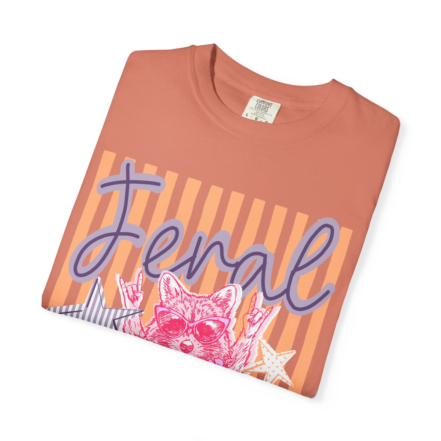 Feral Raccoon Graphic T-Shirt