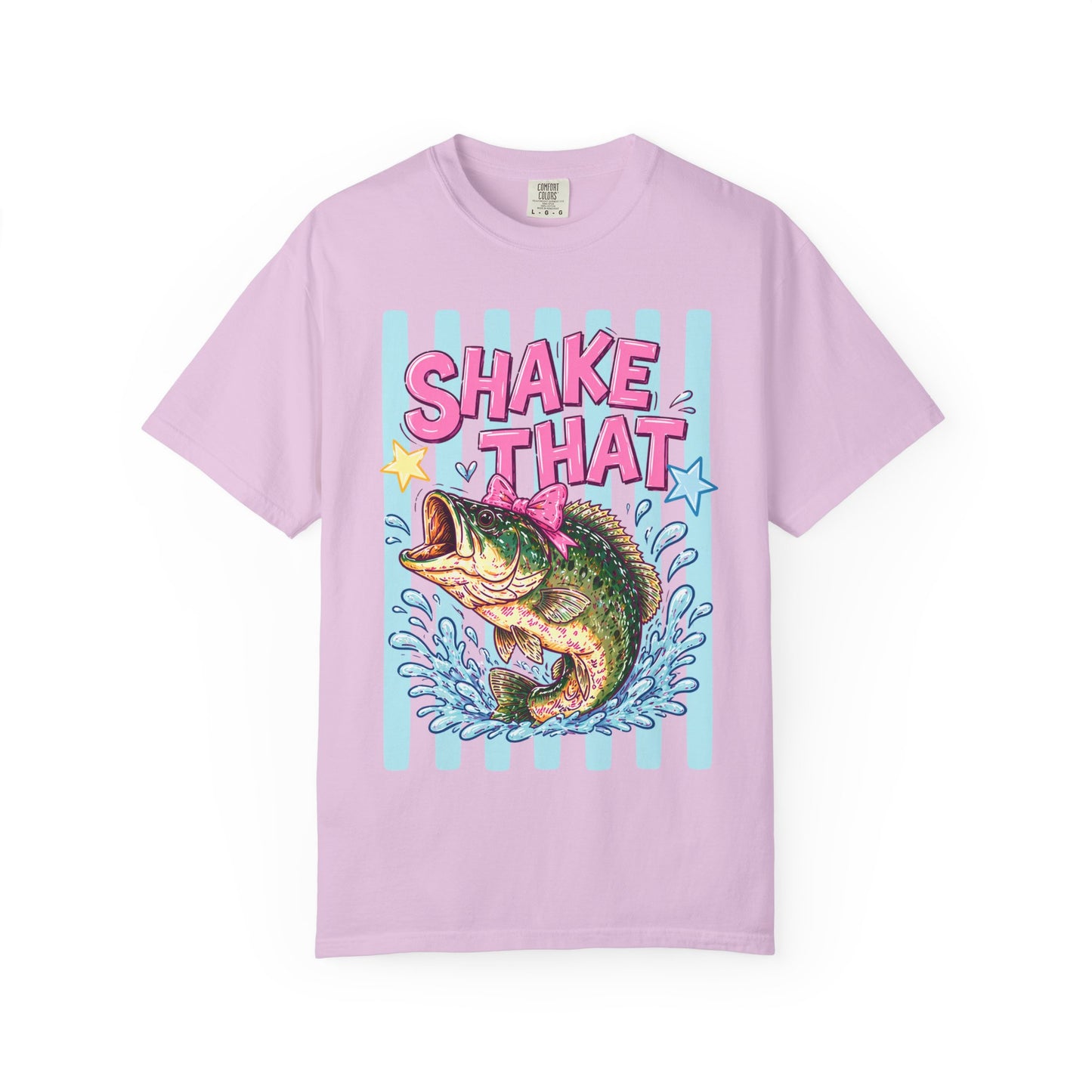 T-Shirt — 'Shake That' Bass Fish Graphic Tee