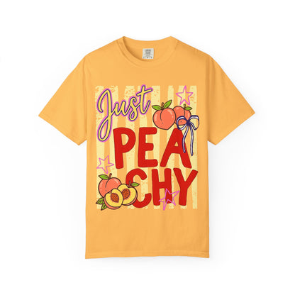 Just Peachy T-Shirt — Cute Retro Peach Graphic Tee