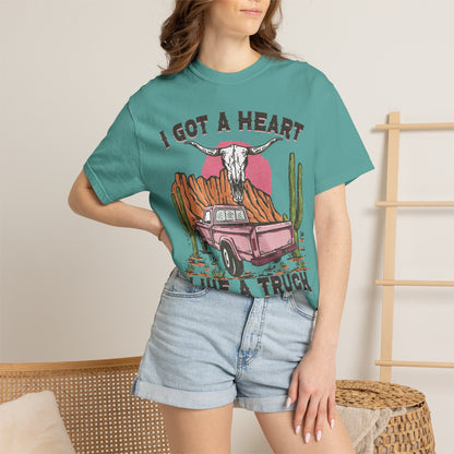 I Got a Heart Like a Truck Graphic T-Shirt