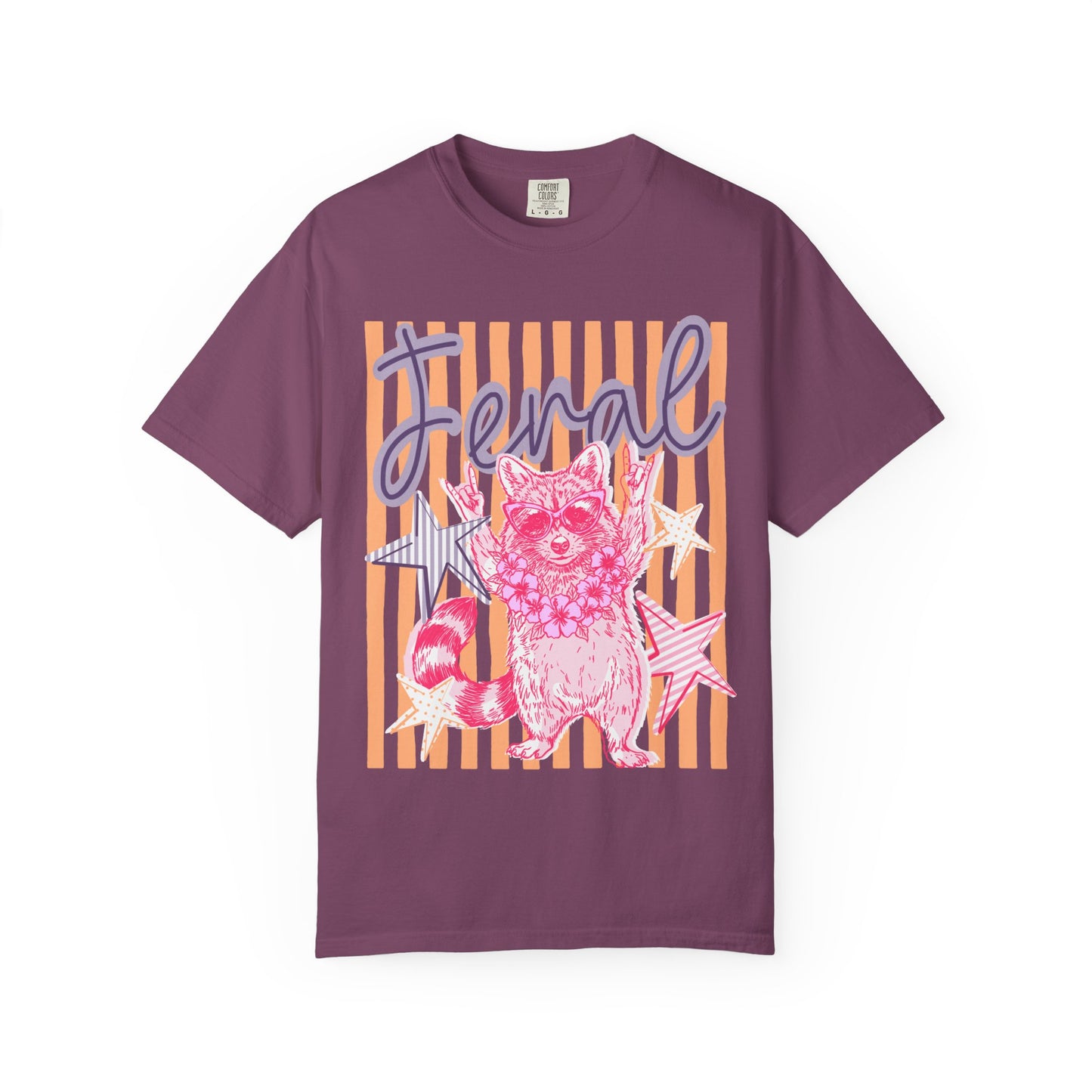 Feral Raccoon Graphic T-Shirt