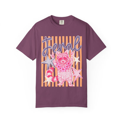 Feral Raccoon Graphic T-Shirt