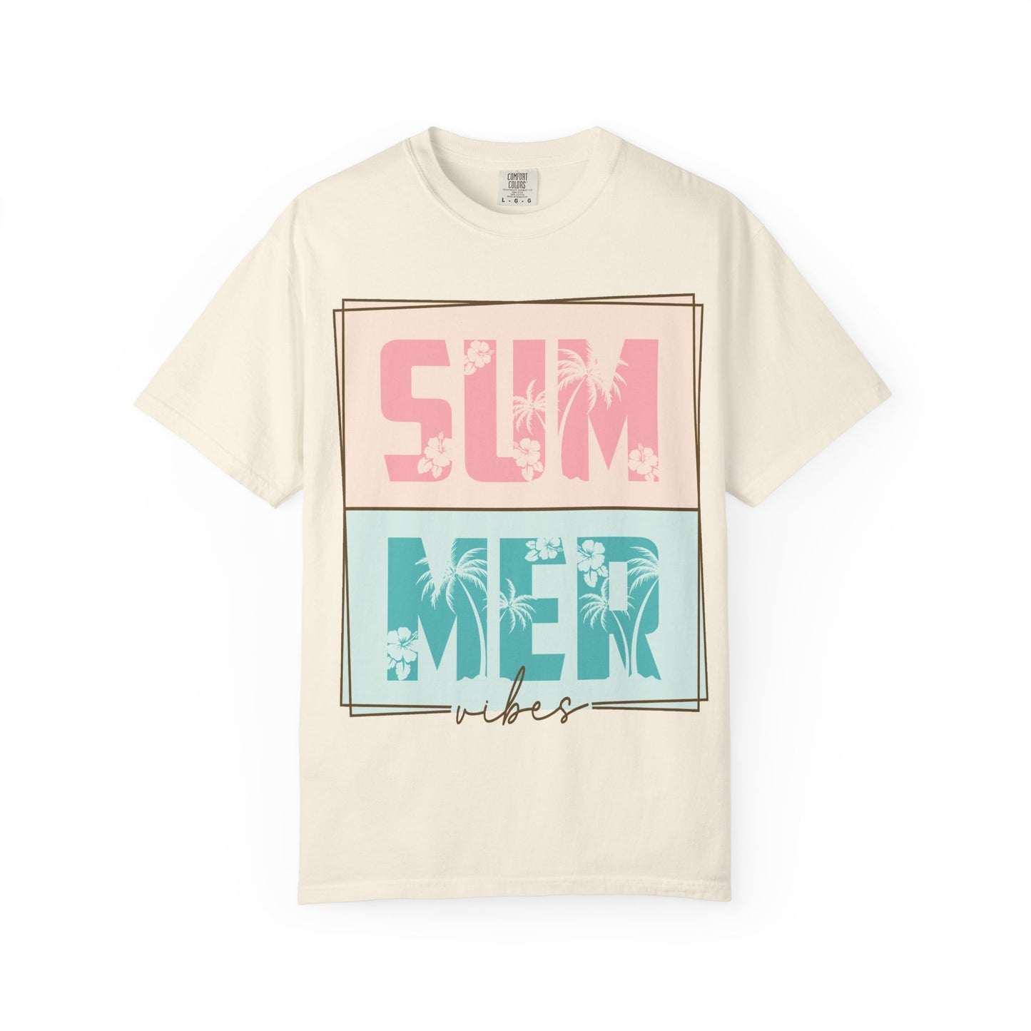 Summer Vibes T-Shirt – Retro Palm Beach Graphic Tee