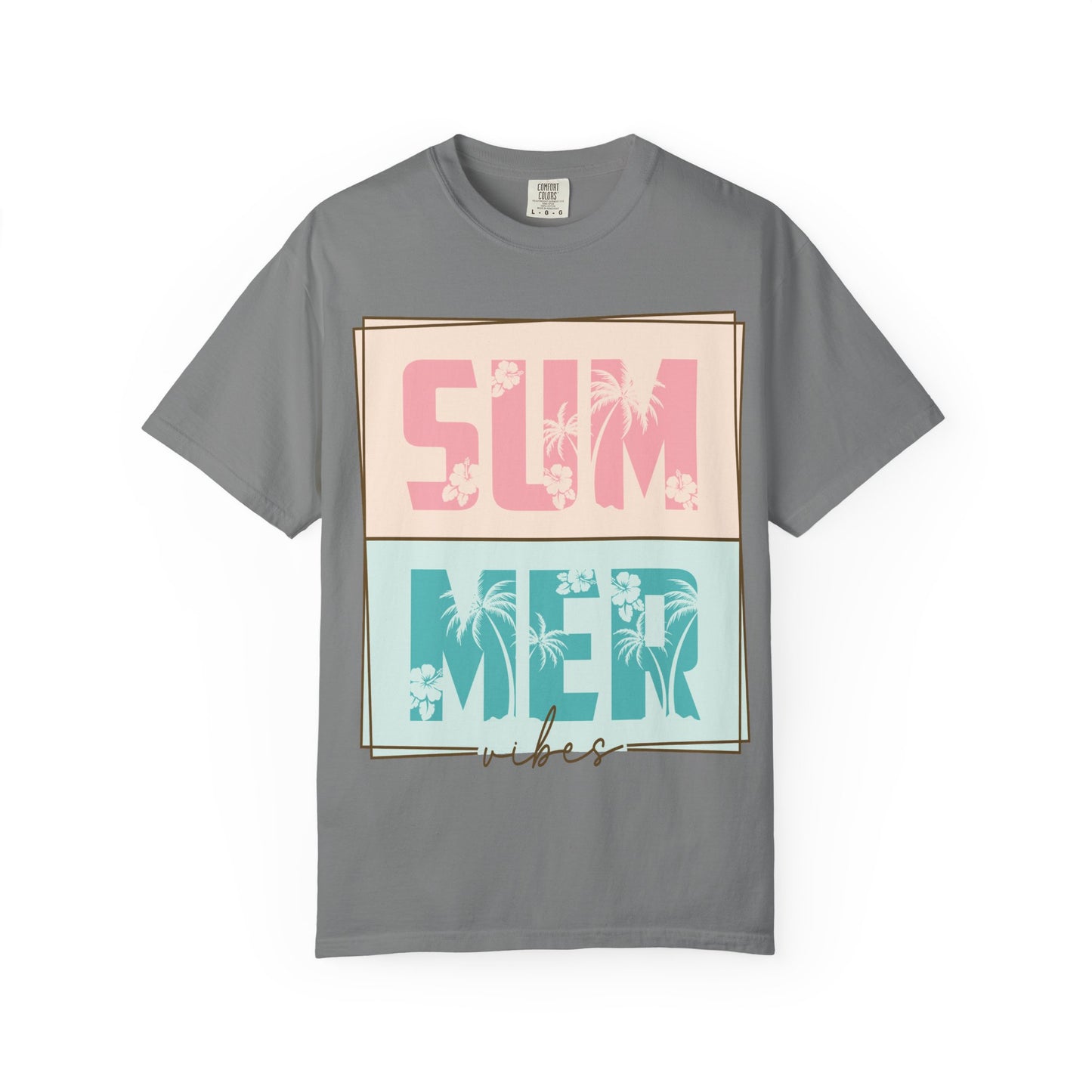 Summer Vibes T-Shirt – Retro Palm Beach Graphic Tee