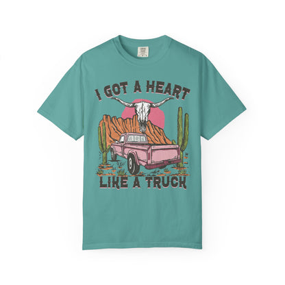 I Got a Heart Like a Truck Graphic T-Shirt