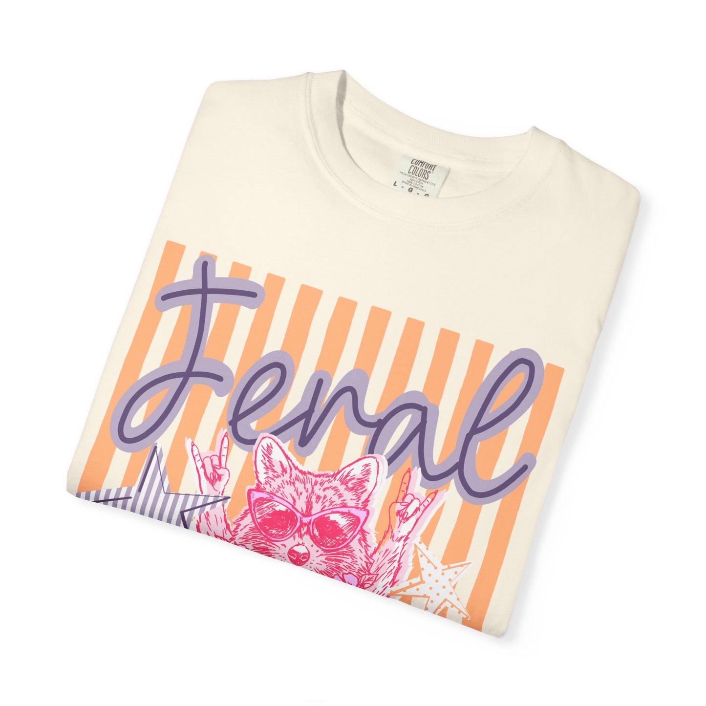 Feral Raccoon Graphic T-Shirt