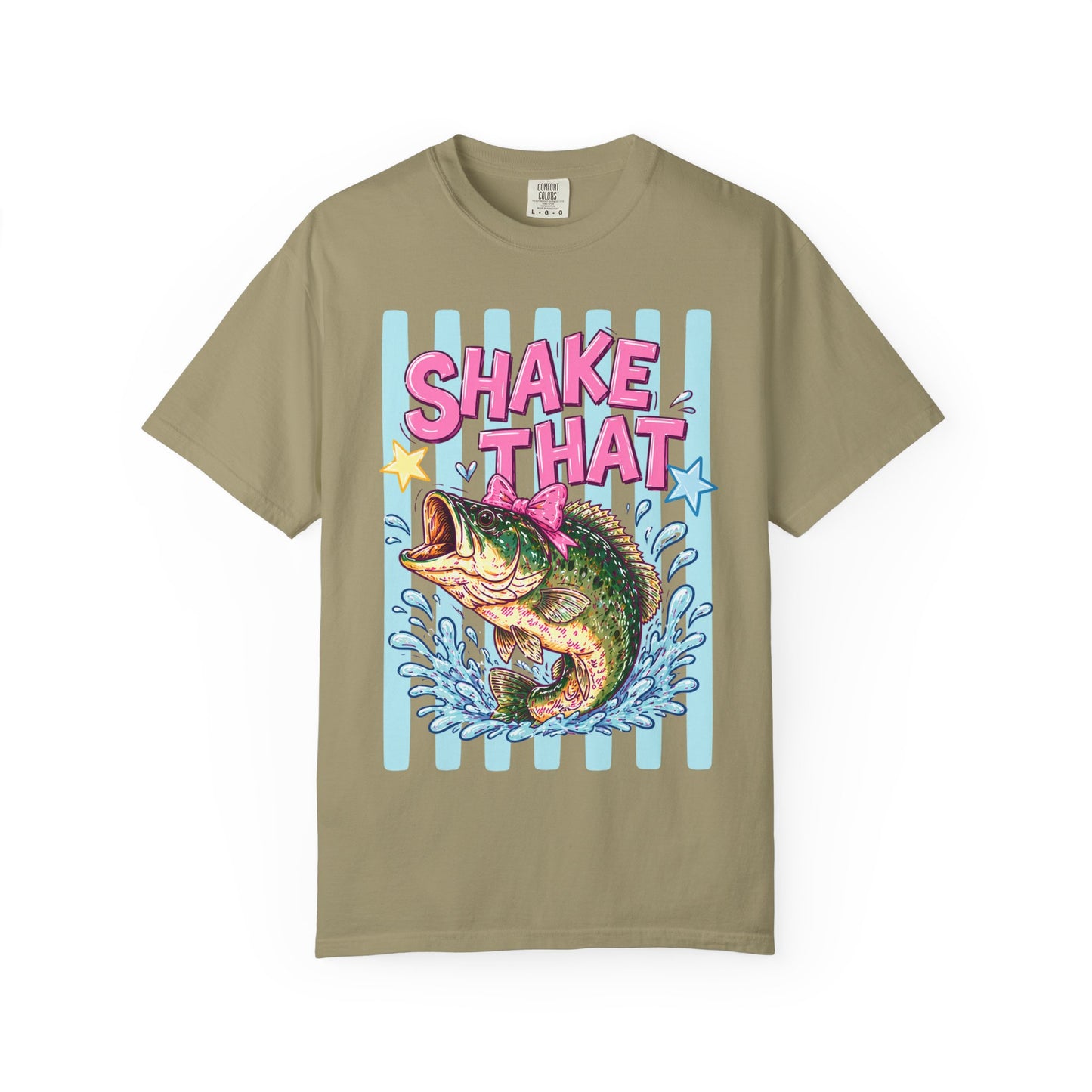 T-Shirt — 'Shake That' Bass Fish Graphic Tee