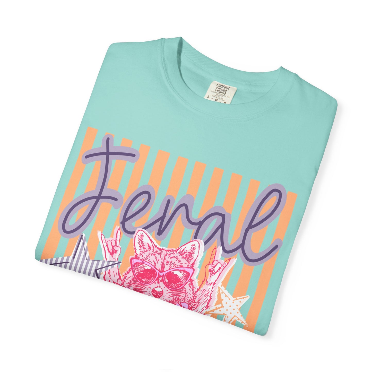 Feral Raccoon Graphic T-Shirt