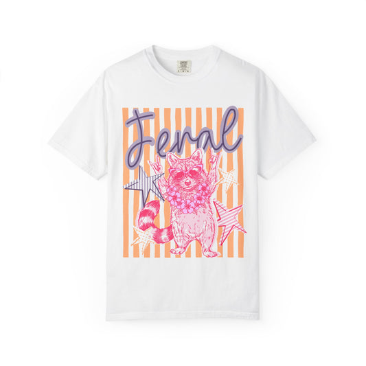 Feral Raccoon Graphic T-Shirt