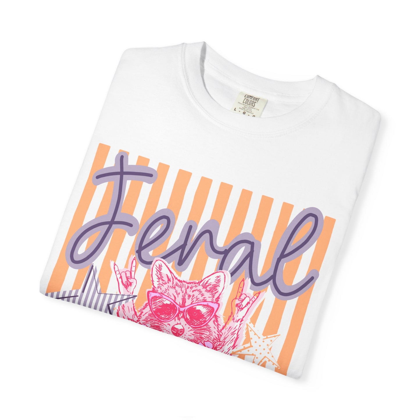 Feral Raccoon Graphic T-Shirt
