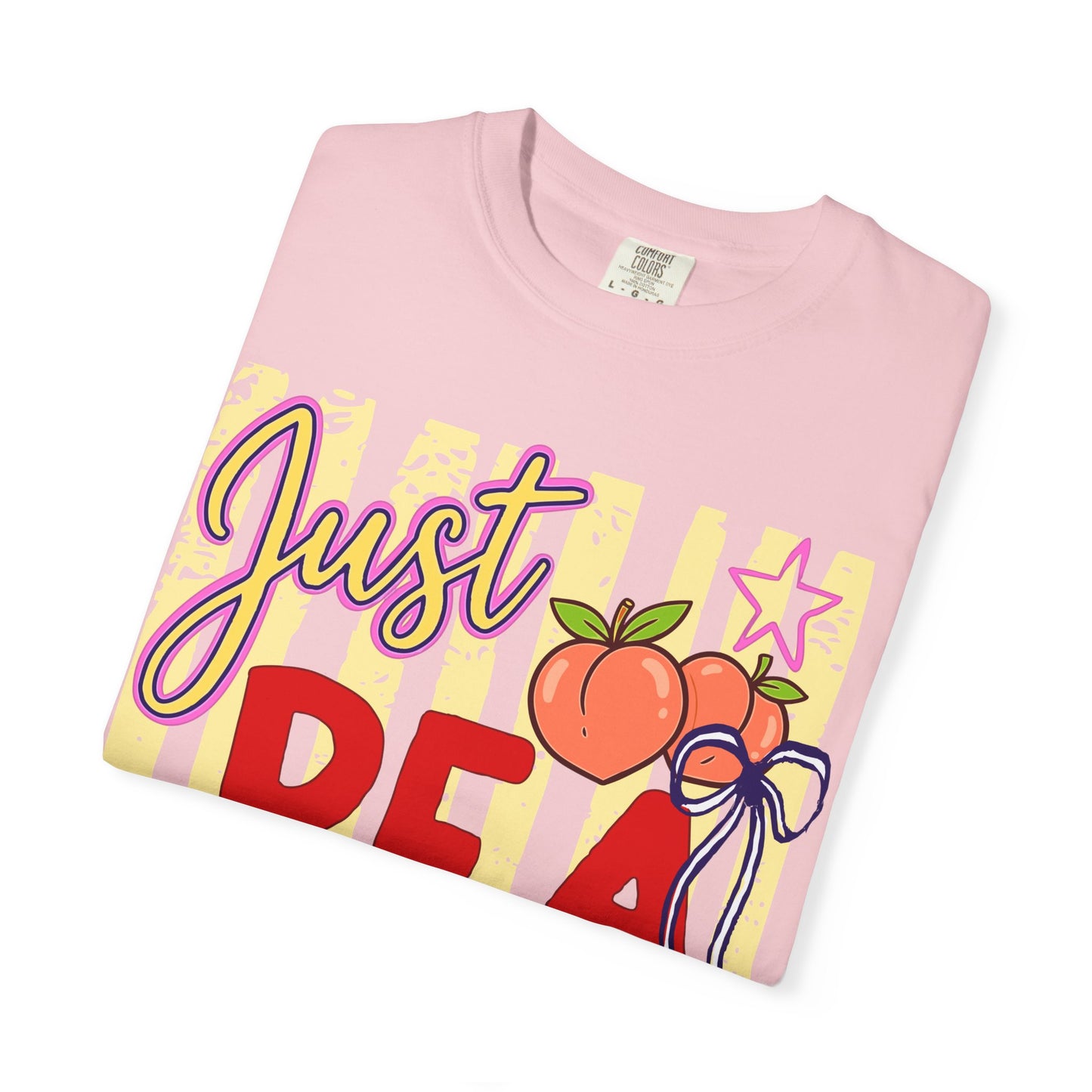 Just Peachy T-Shirt — Cute Retro Peach Graphic Tee