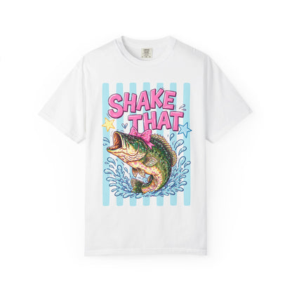 T-Shirt — 'Shake That' Bass Fish Graphic Tee