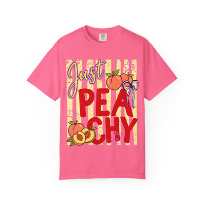 Just Peachy T-Shirt — Cute Retro Peach Graphic Tee