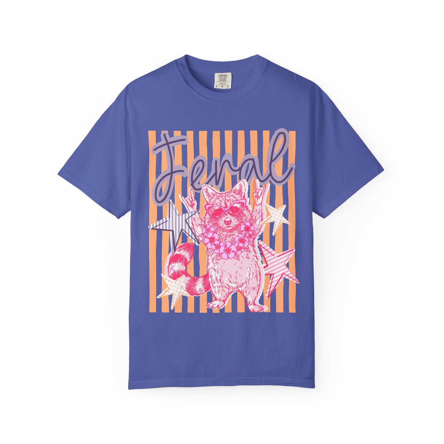 Feral Raccoon Graphic T-Shirt