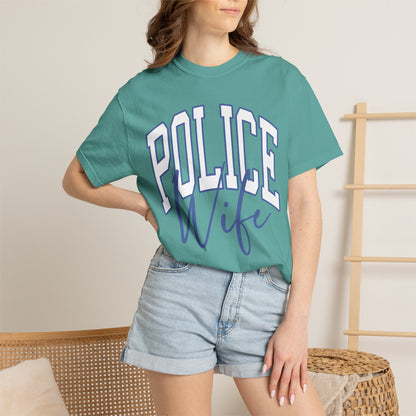 Police Wife T-Shirt — Supportive Law Enforcement Wife Tee