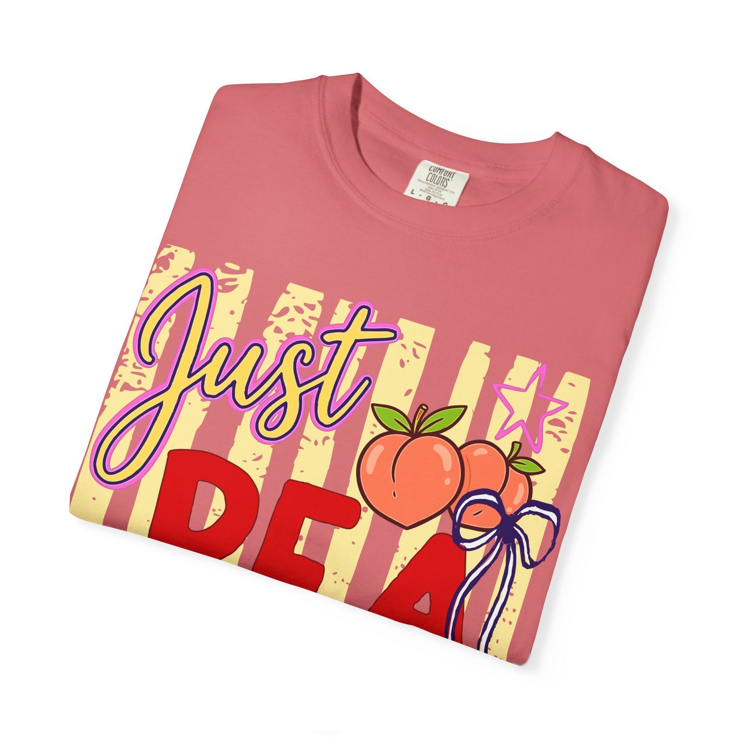 Just Peachy T-Shirt — Cute Retro Peach Graphic Tee