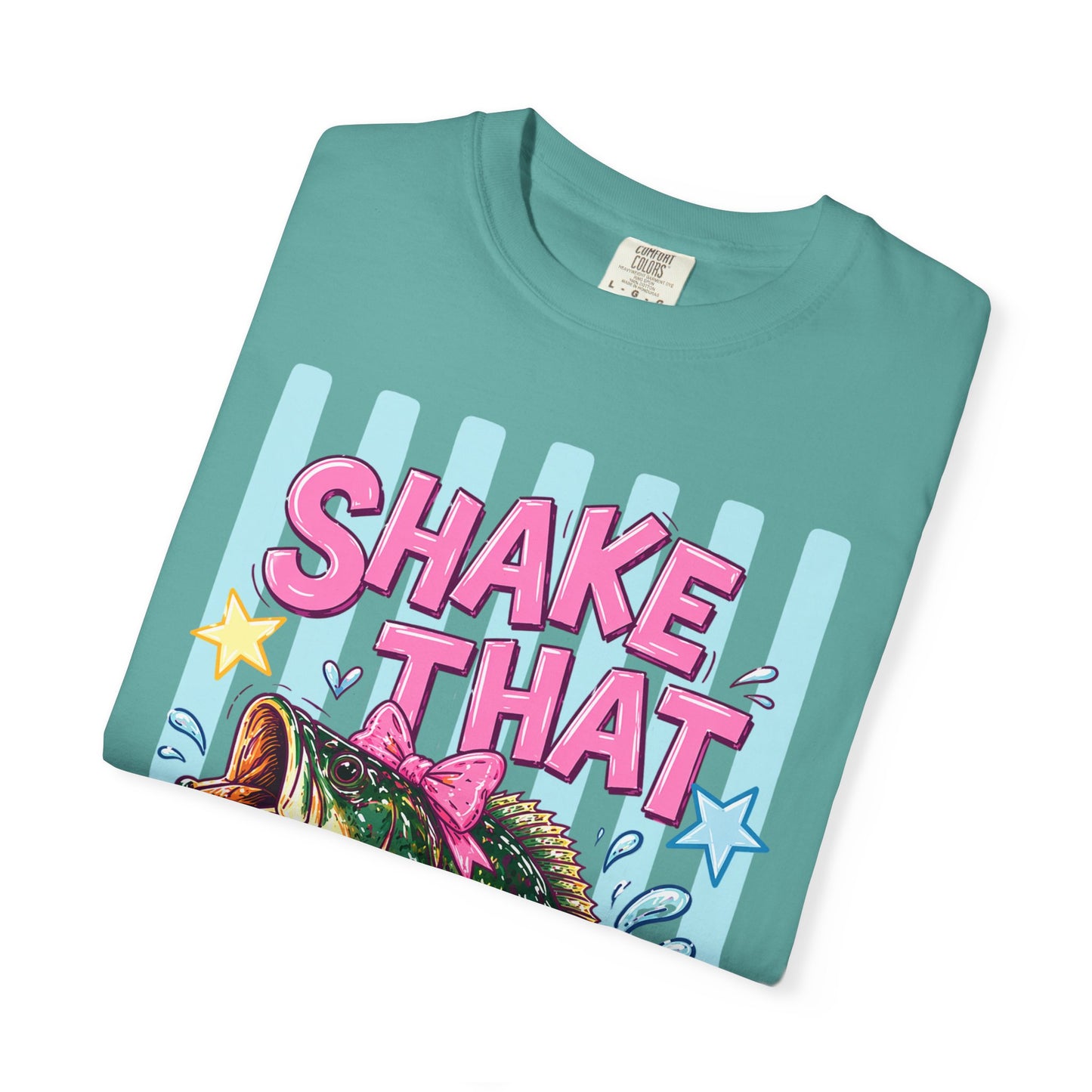 T-Shirt — 'Shake That' Bass Fish Graphic Tee