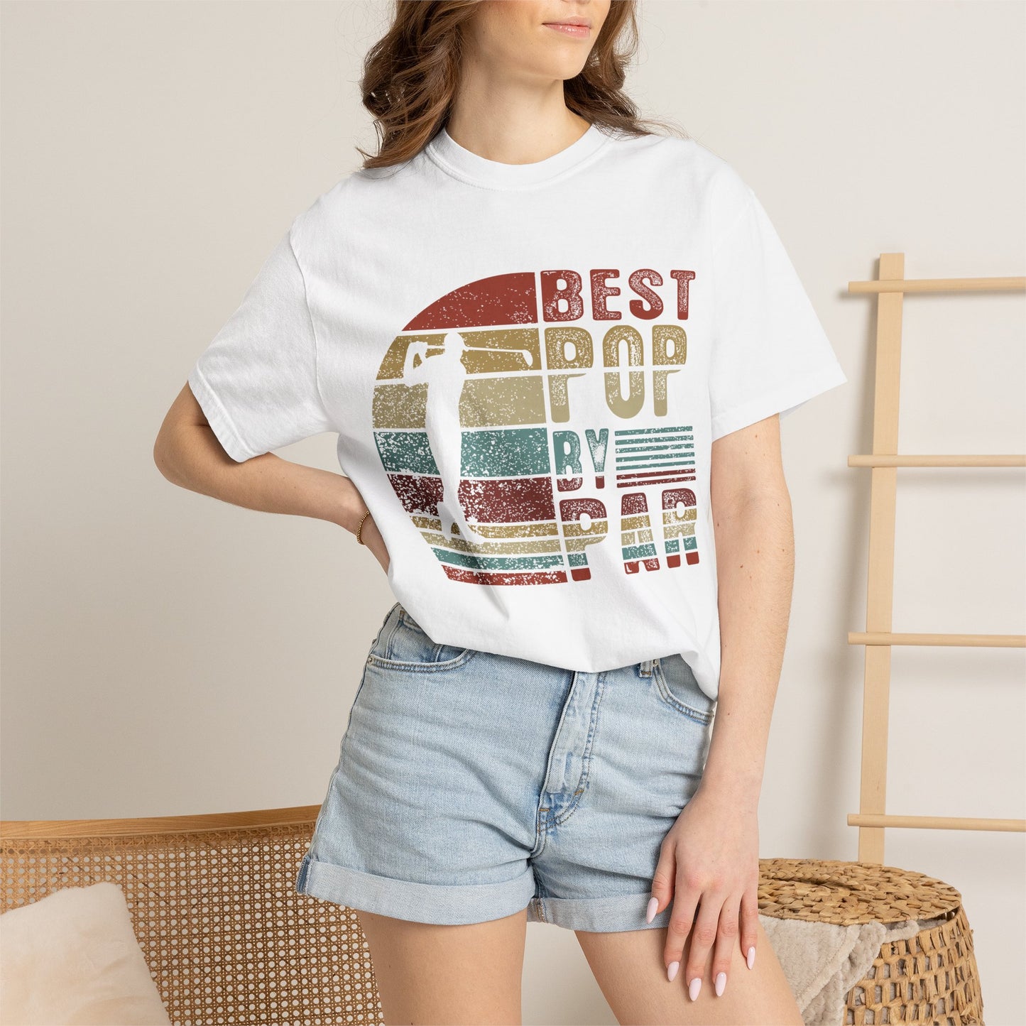 Best Pop Pop Ever T-Shirt - Vintage Retro Grandpa Father's Day Tee