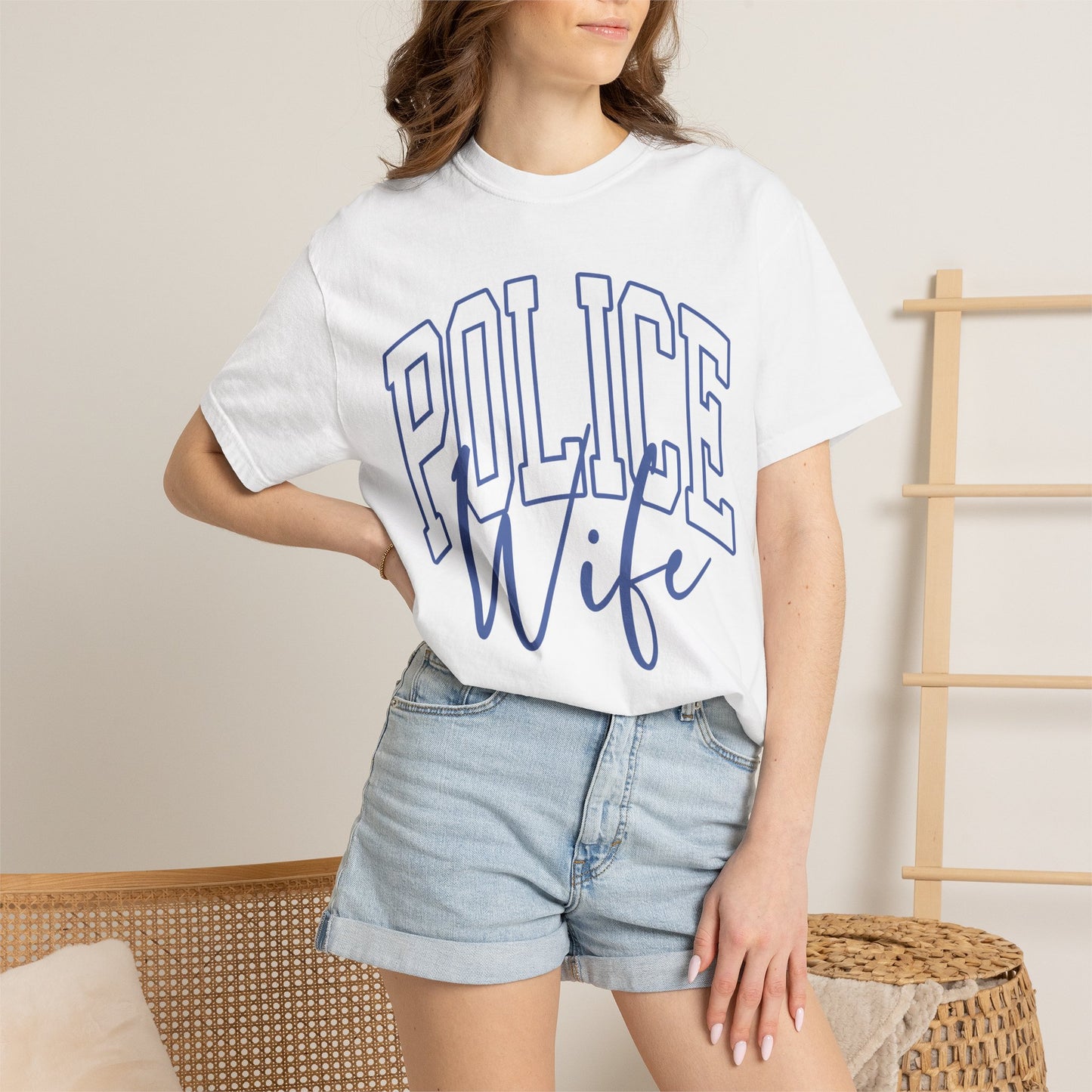 Police Wife T-Shirt — Supportive Law Enforcement Wife Tee