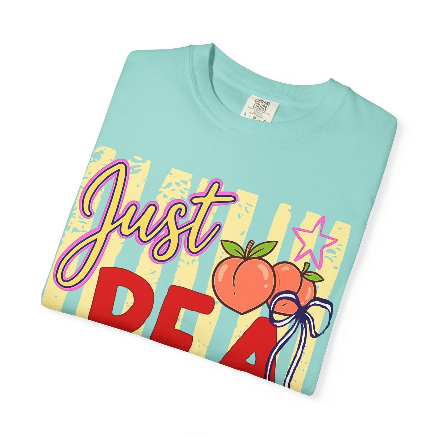 Just Peachy T-Shirt — Cute Retro Peach Graphic Tee
