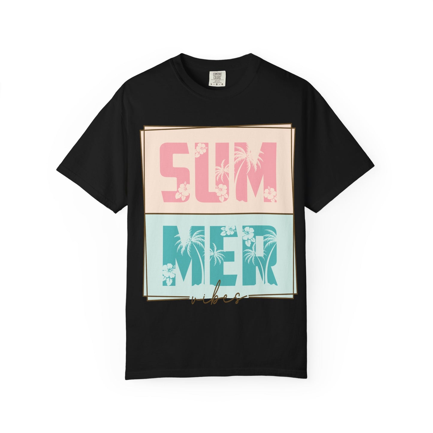 Summer Vibes T-Shirt – Retro Palm Beach Graphic Tee