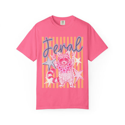 Feral Raccoon Graphic T-Shirt