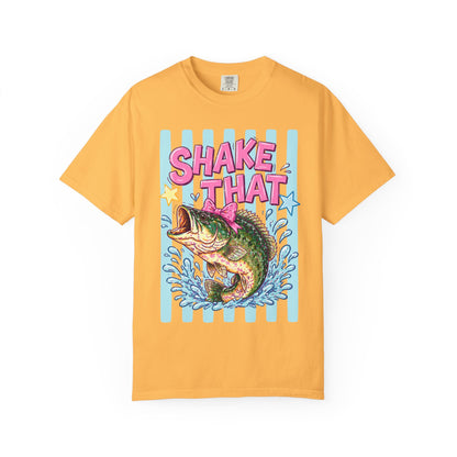 T-Shirt — 'Shake That' Bass Fish Graphic Tee