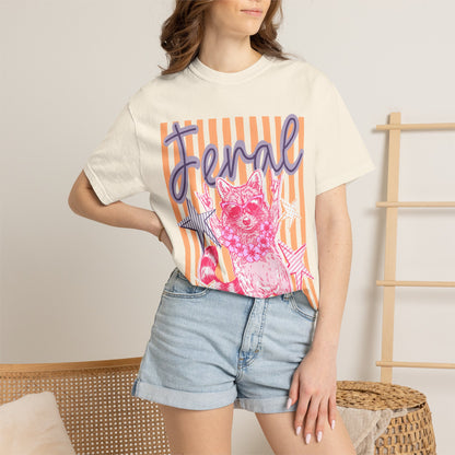 Feral Raccoon Graphic T-Shirt