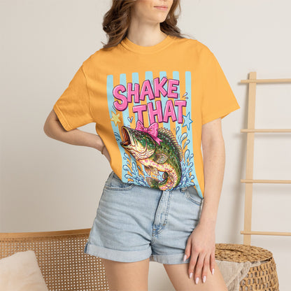 T-Shirt — 'Shake That' Bass Fish Graphic Tee