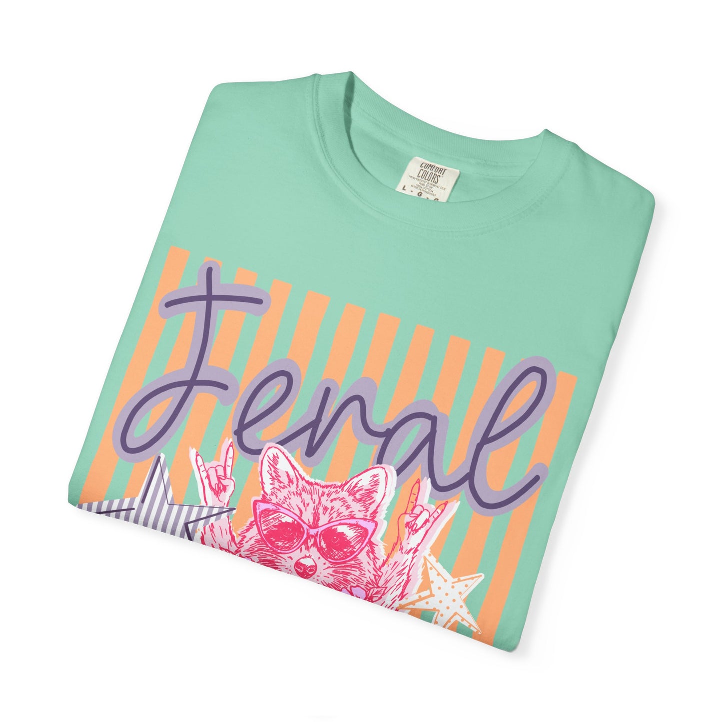 Feral Raccoon Graphic T-Shirt