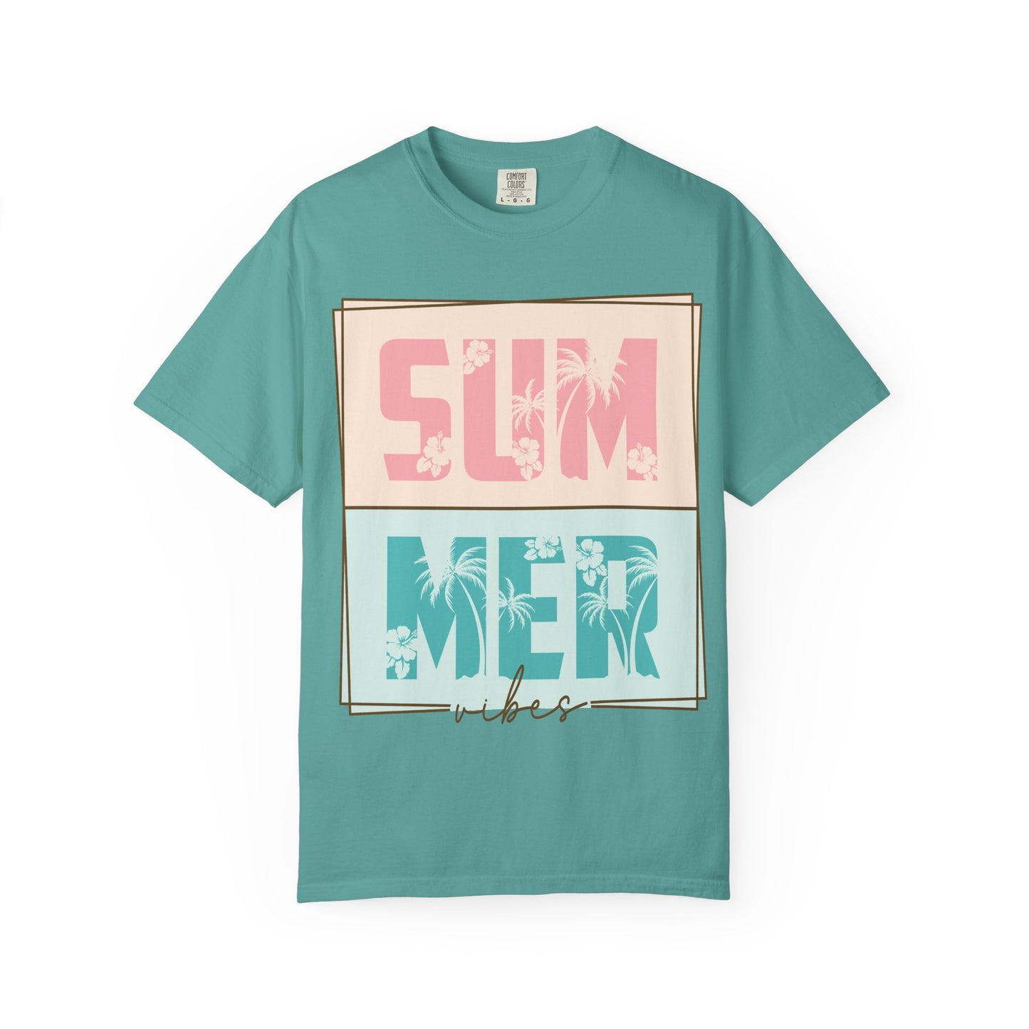 Summer Vibes T-Shirt – Retro Palm Beach Graphic Tee