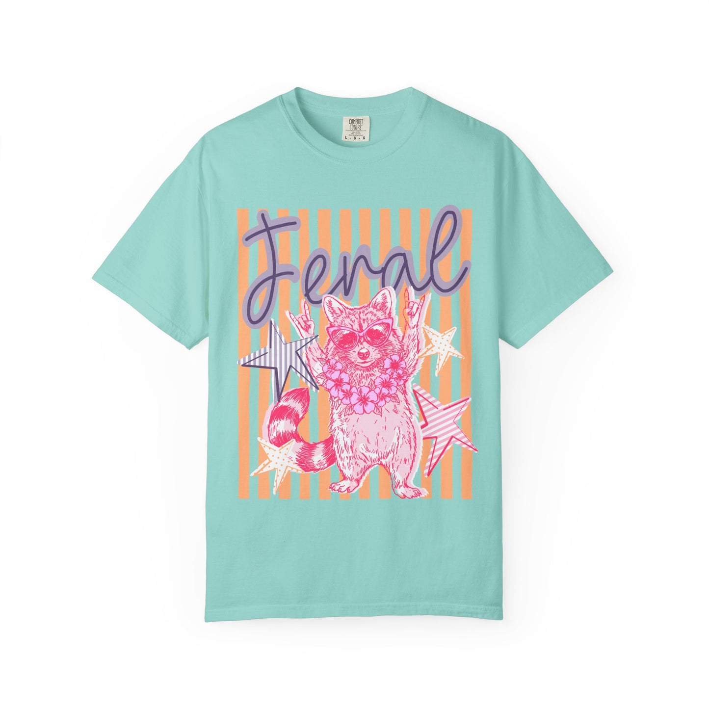 Feral Raccoon Graphic T-Shirt