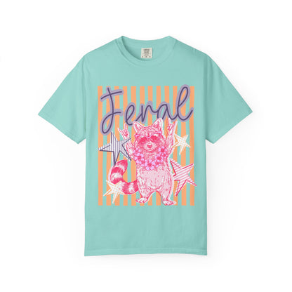 Feral Raccoon Graphic T-Shirt