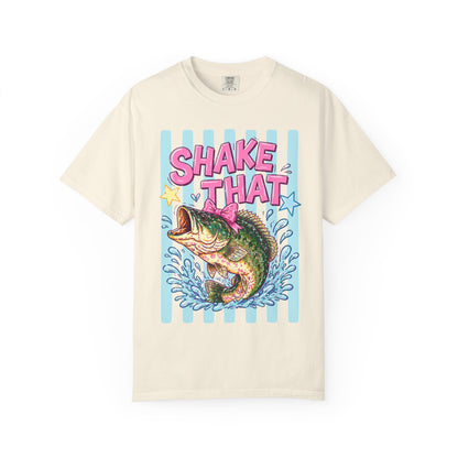 T-Shirt — 'Shake That' Bass Fish Graphic Tee