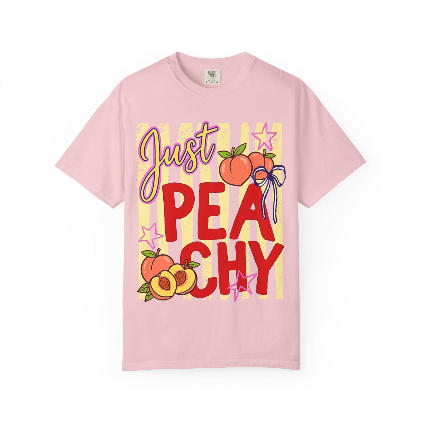 Just Peachy T-Shirt — Cute Retro Peach Graphic Tee