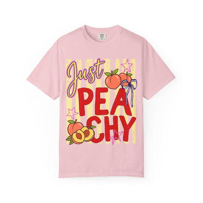 Just Peachy T-Shirt — Cute Retro Peach Graphic Tee