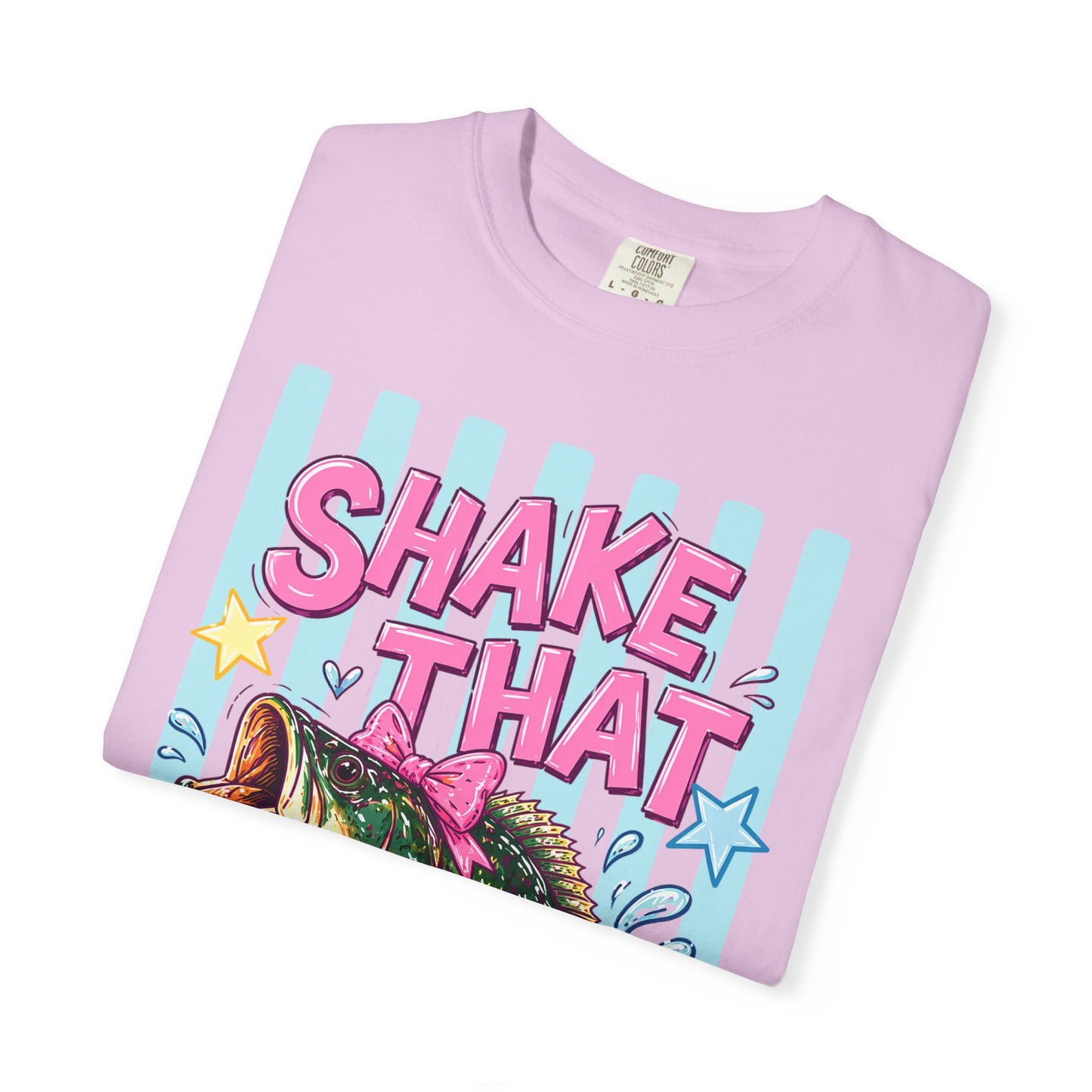 T-Shirt — 'Shake That' Bass Fish Graphic Tee