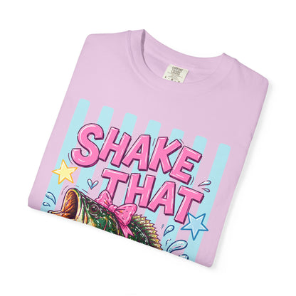 T-Shirt — 'Shake That' Bass Fish Graphic Tee