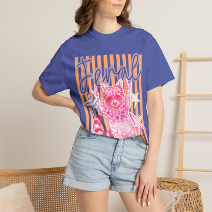 Feral Raccoon Graphic T-Shirt