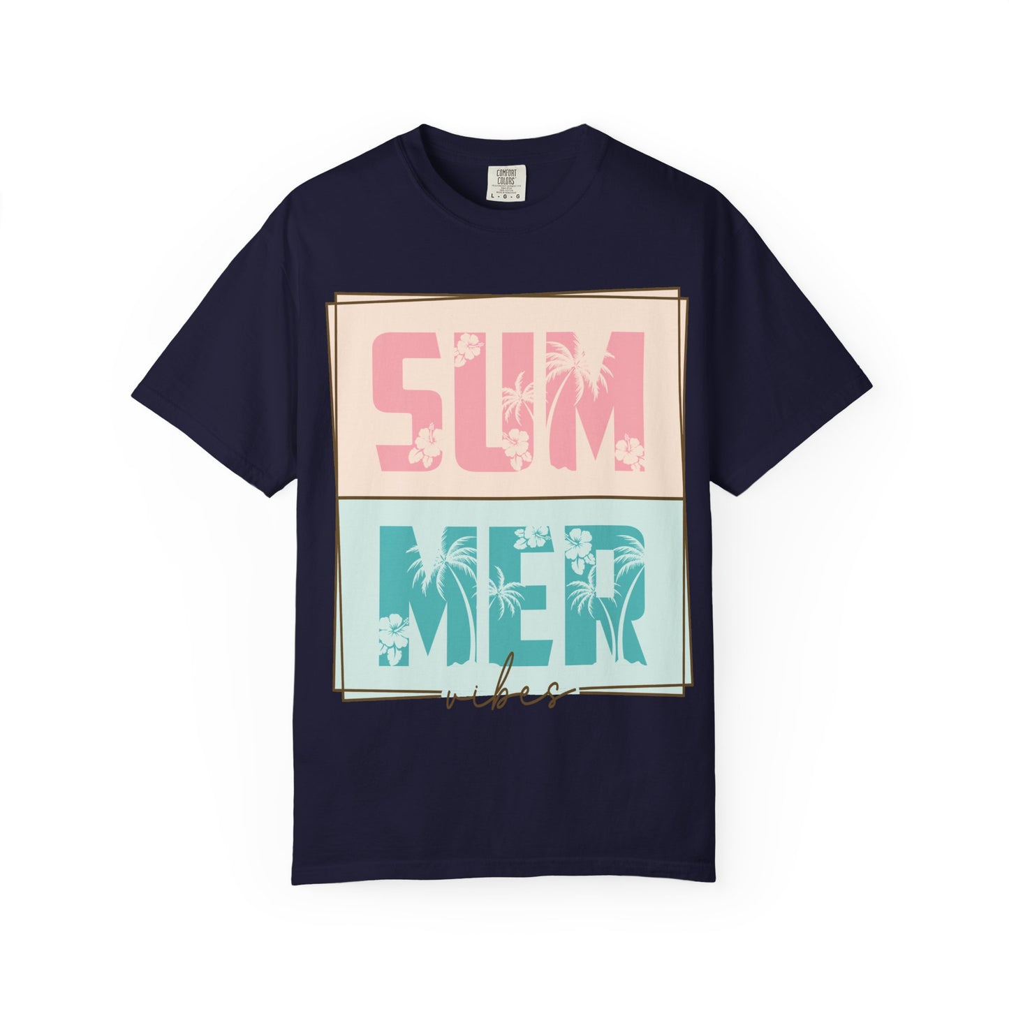 Summer Vibes T-Shirt – Retro Palm Beach Graphic Tee