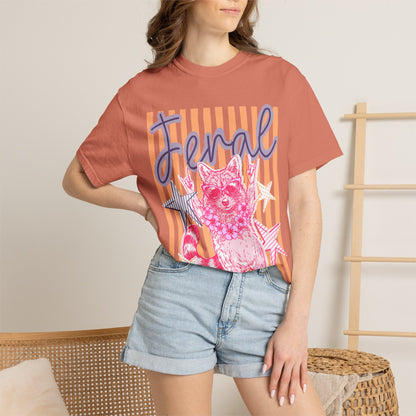Feral Raccoon Graphic T-Shirt