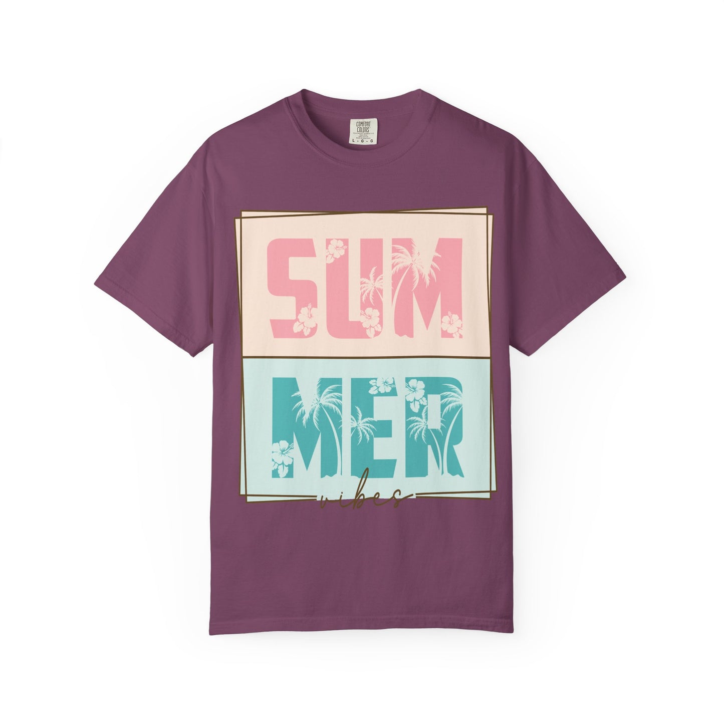 Summer Vibes T-Shirt – Retro Palm Beach Graphic Tee