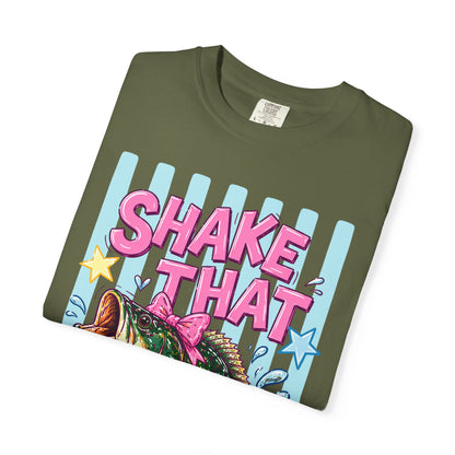 T-Shirt — 'Shake That' Bass Fish Graphic Tee
