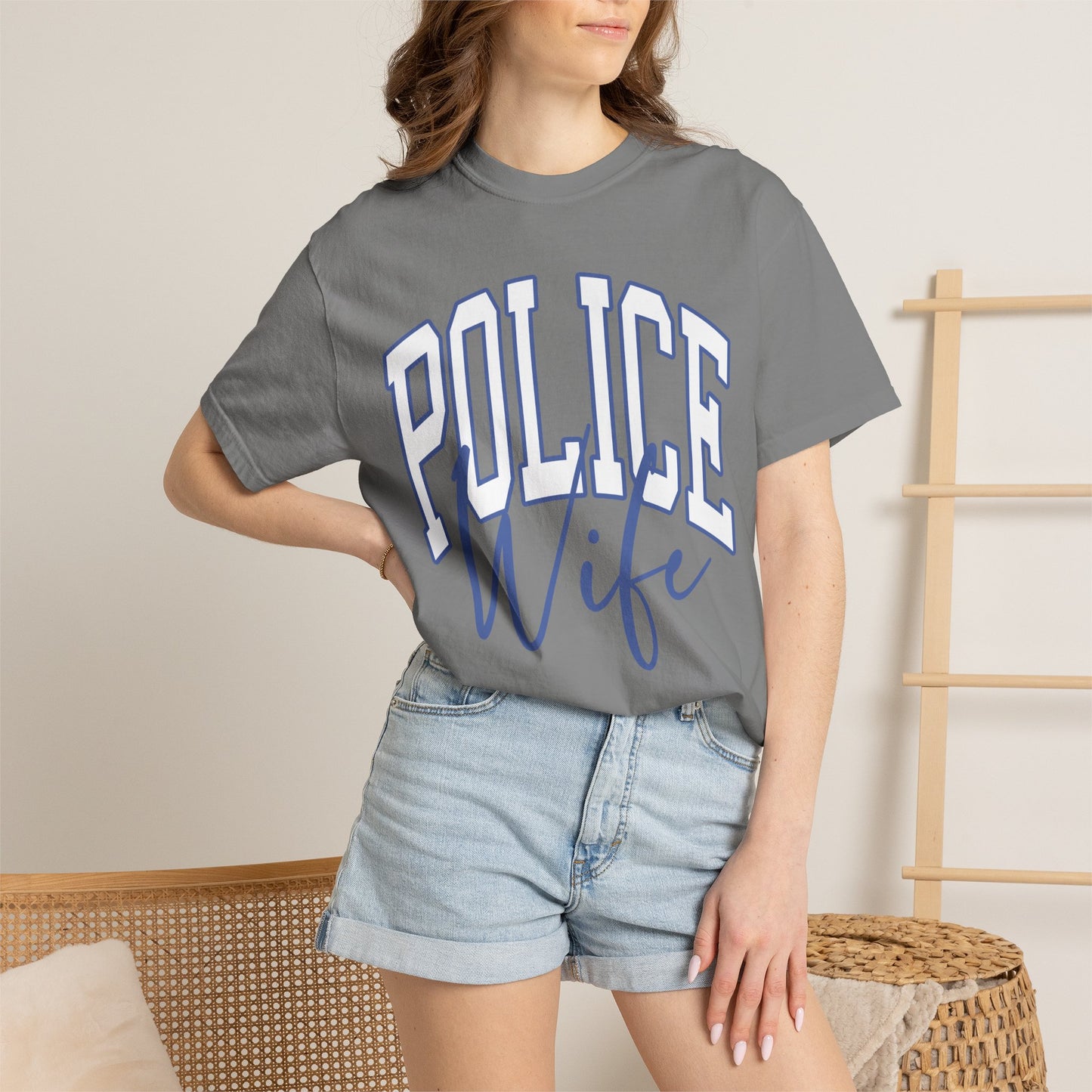 Police Wife T-Shirt — Supportive Law Enforcement Wife Tee