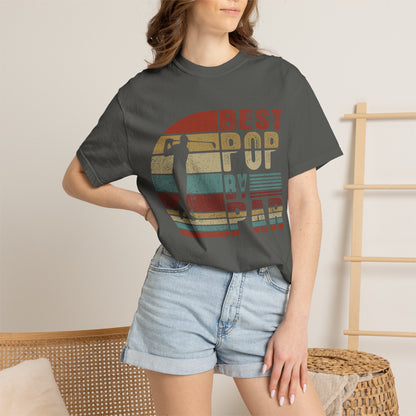 Best Pop Pop Ever T-Shirt - Vintage Retro Grandpa Father's Day Tee